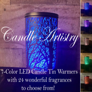 A Forest Themed Candle Warmer